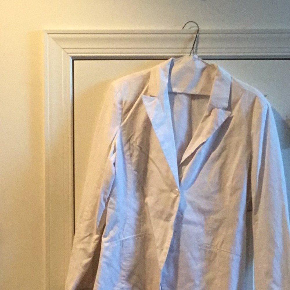 White blazer